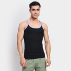 Men's 100% Cotton Gym T-Shirt , काला, small