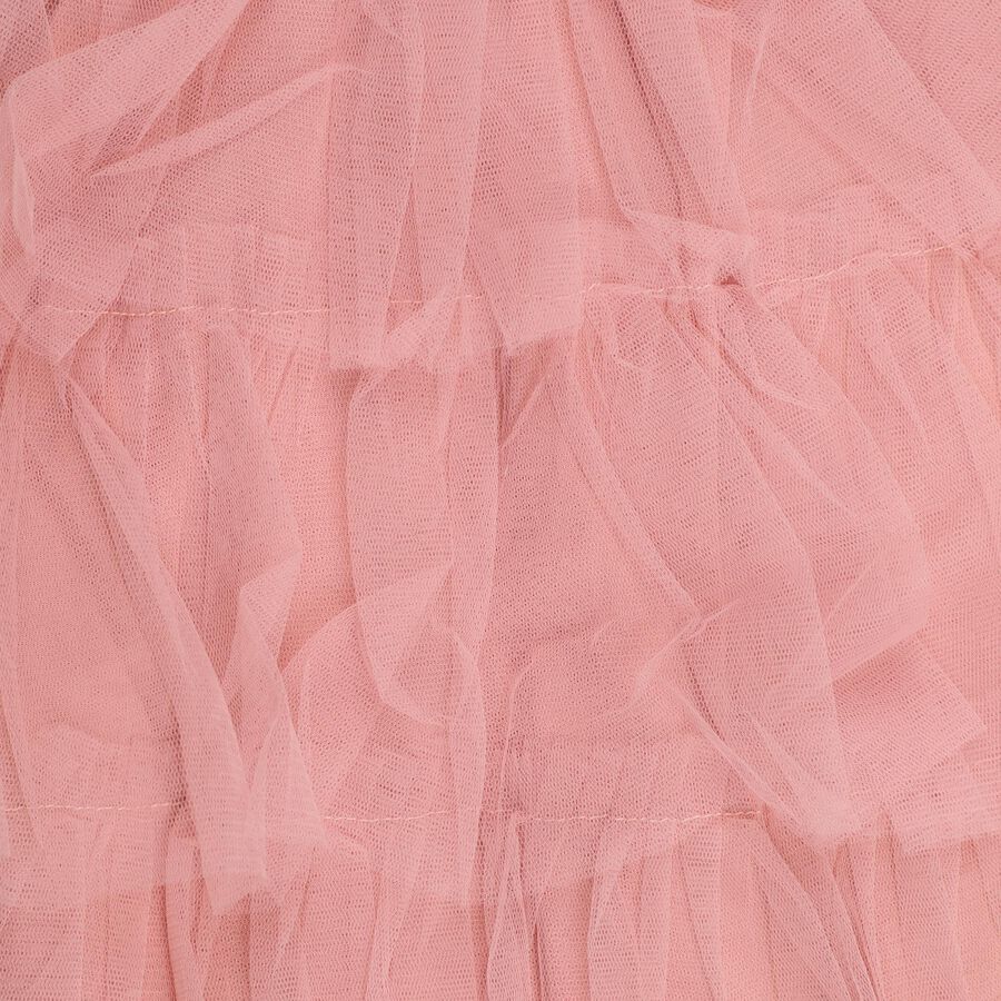 Girls' Top Skirt, पीच, large image number null