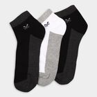 Men's Socks (Pack of 3), Black, small image number null