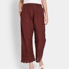 Ladies' Cotton Palazzos, Brown, small image number null