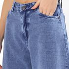 Ladies' Jeans, मध्यम नीला, small image number null