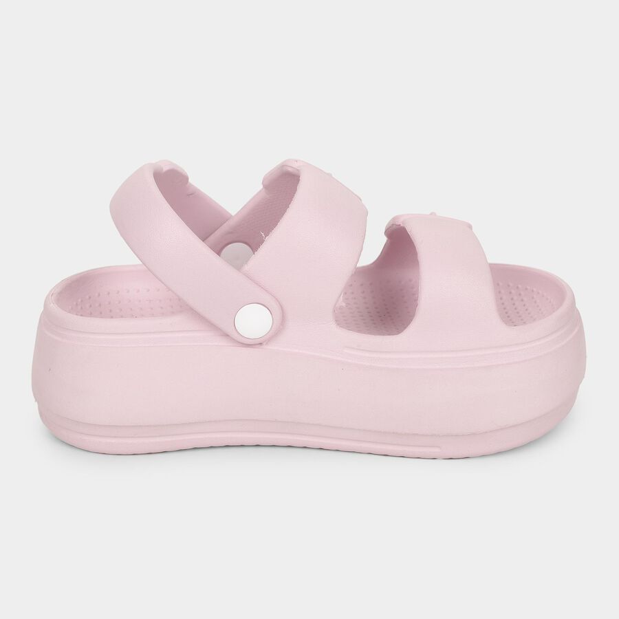 Women's Soft Pastel Pink Mule Slippers, Lilac, large