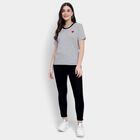 Round Neck T-Shirt, White, small image number null