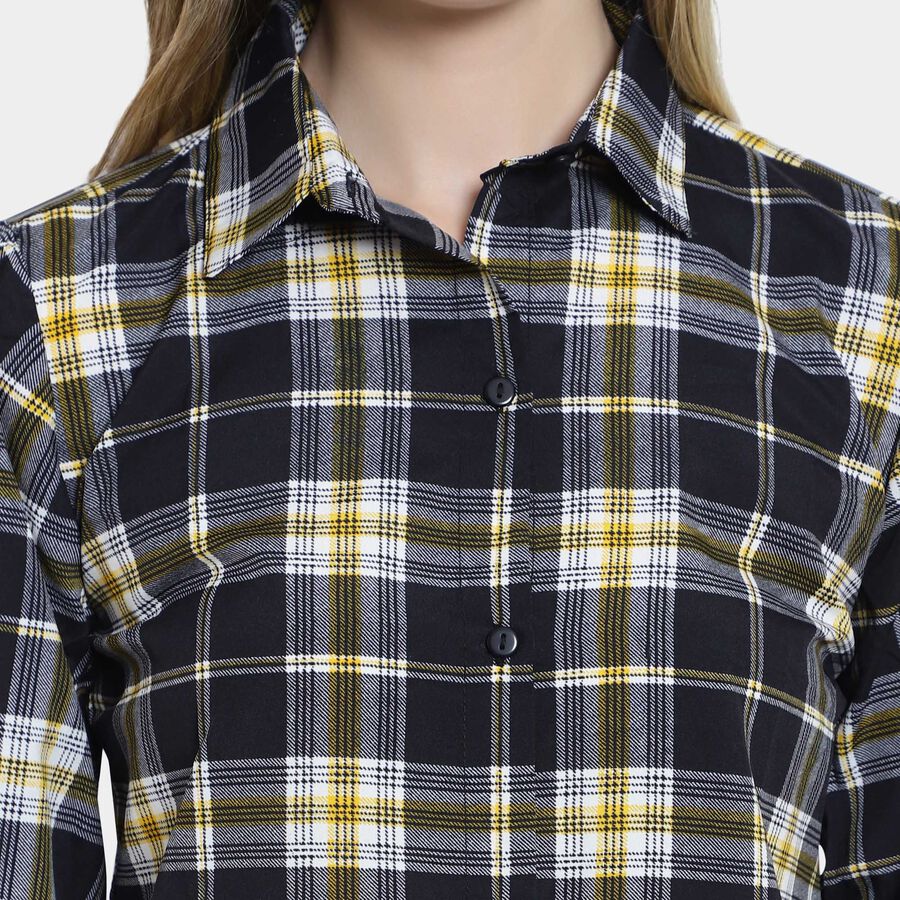 All Over Print Shirt, काला, large image number null