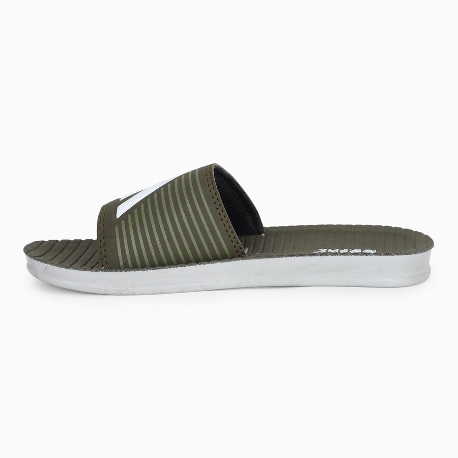Boys' Slipper, Olive, large image number null