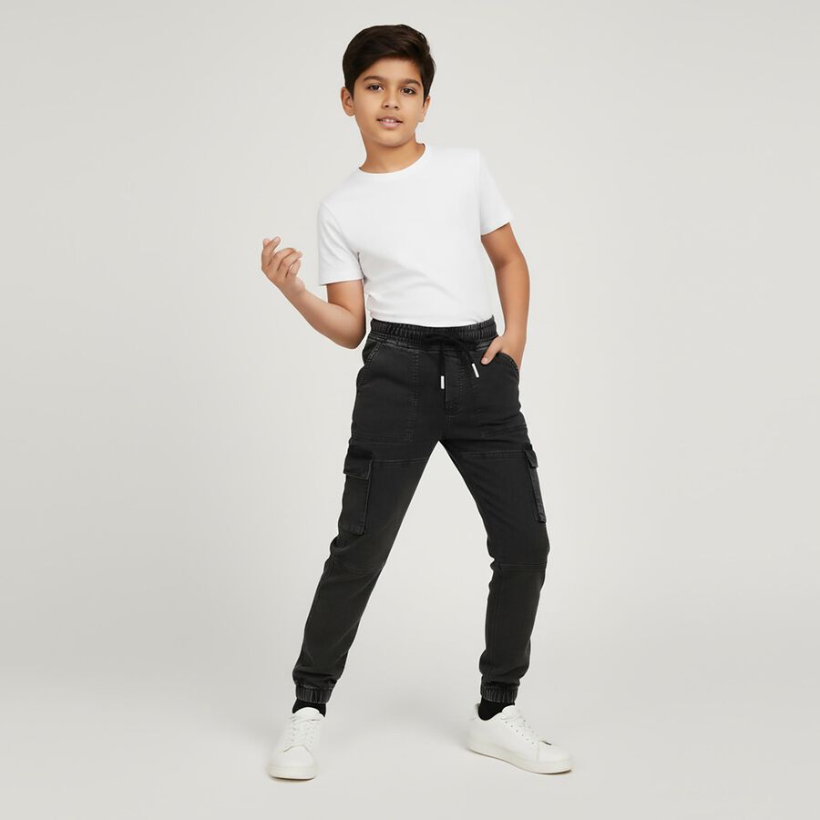 Boys' Jeans, Light Grey, large image number null