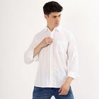 Men's Casual Shirt, White, small image number null