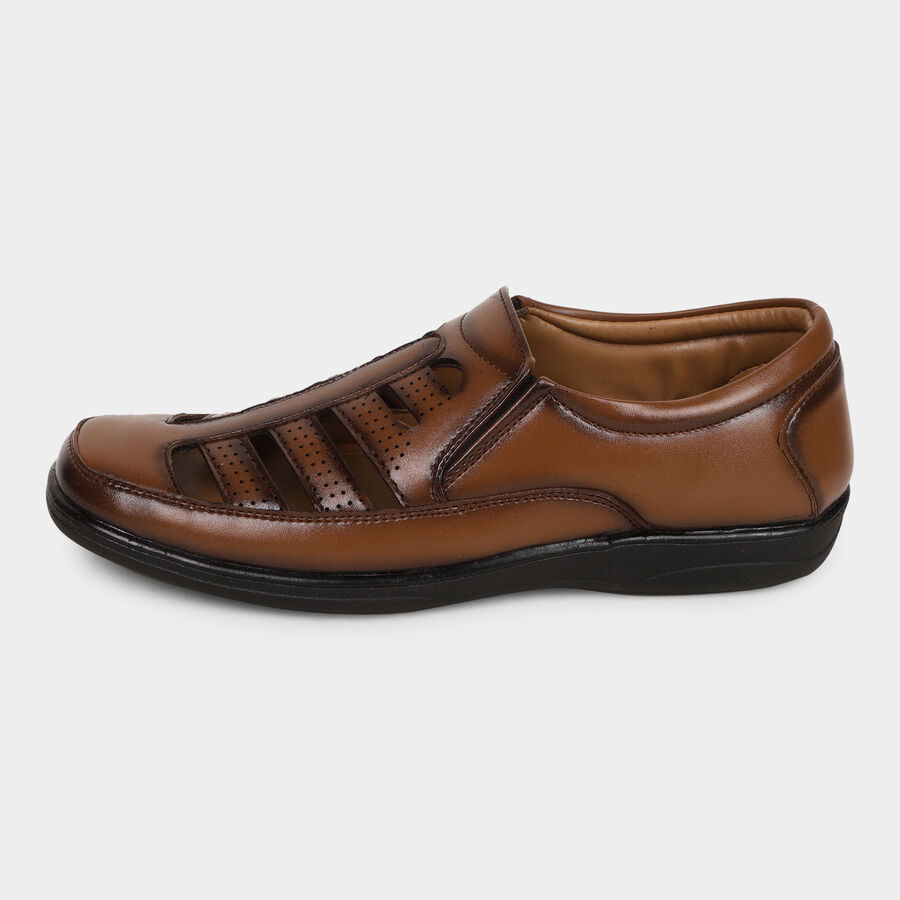 Mens' Sandal, Brown, large image number null