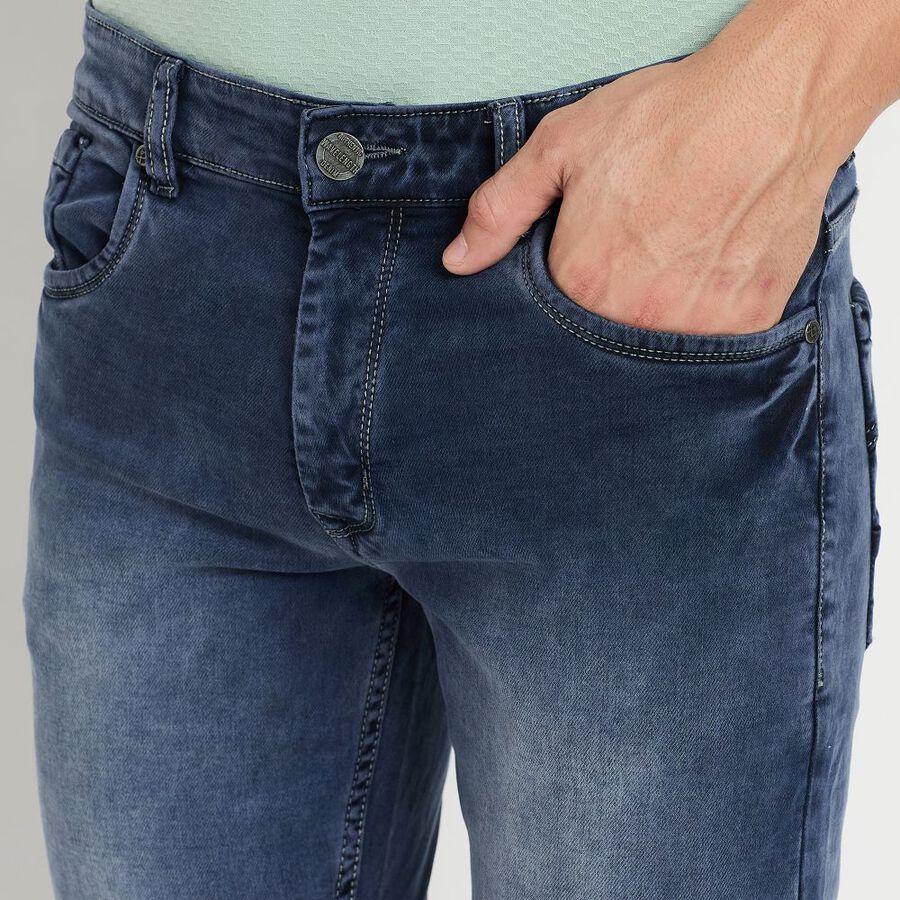 Men's Slim Fit Jeans, Dark Grey, large image number null