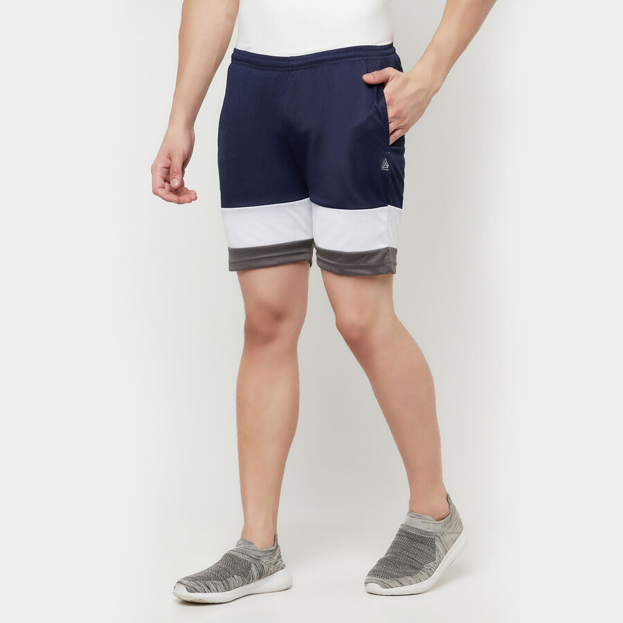 Cut & Sew Active Bermuda, Navy Blue, large image number null