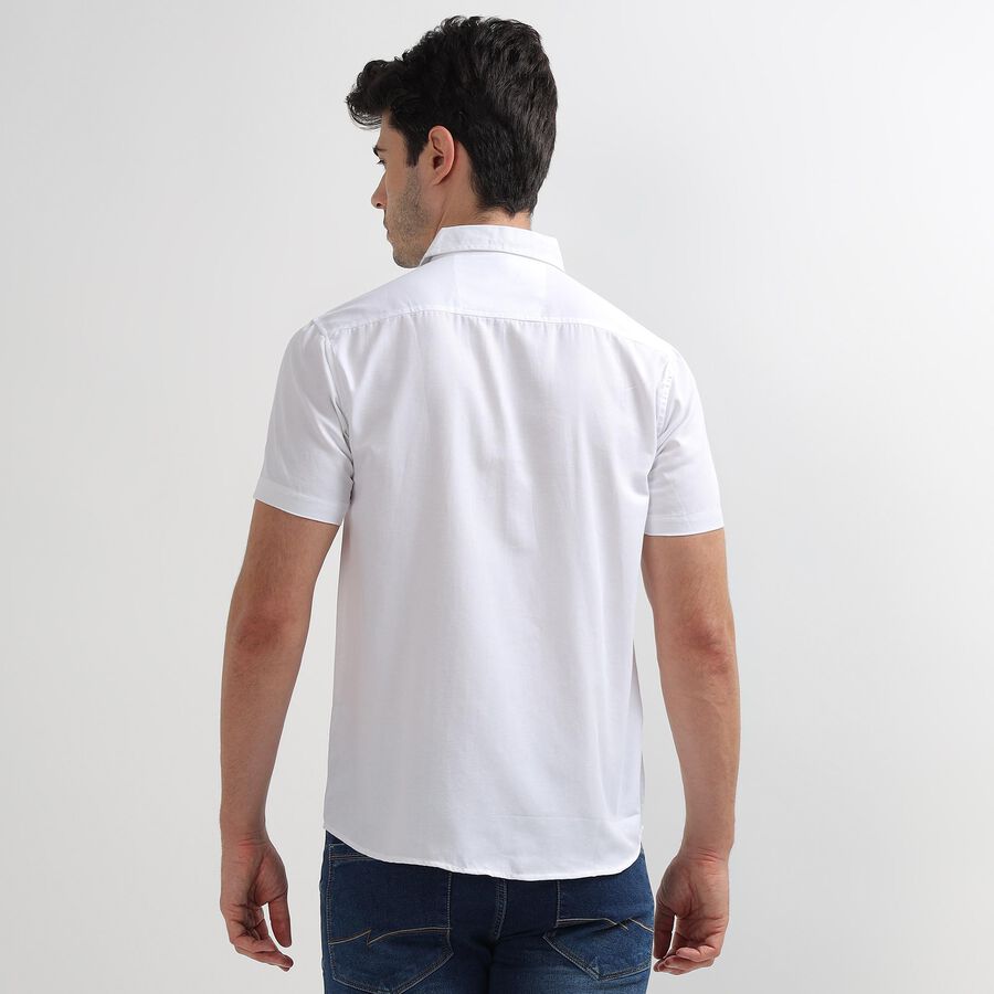 Men's Casual Shirt, सफ़ेद, large image number null