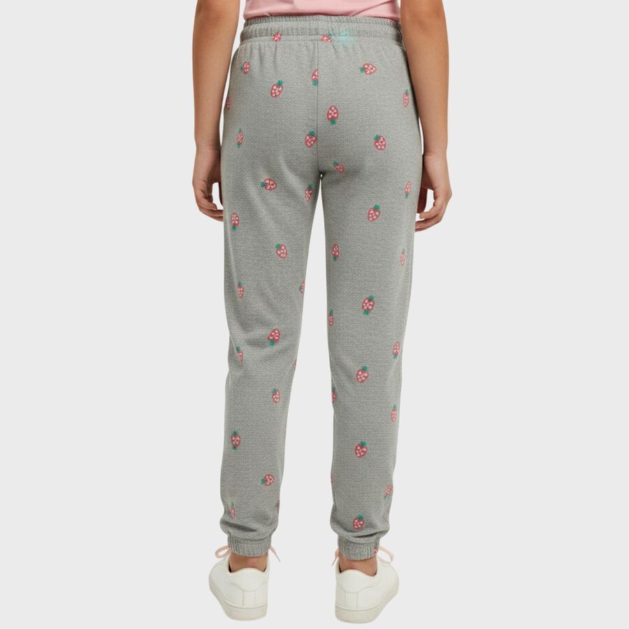 Girls' Pyjama, मिश्रित हल्का ग्रे, large