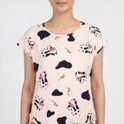 Women's Pink Nighty, हल्का गुलाबी, small