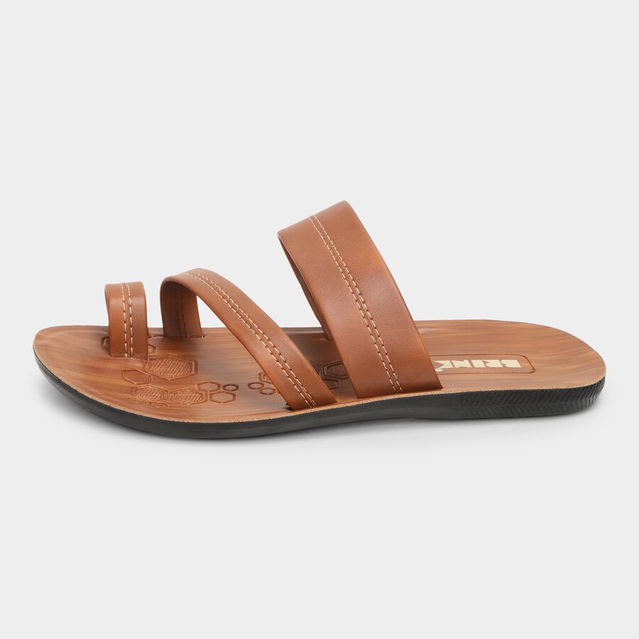 Men's Sandal, Tan, large image number null