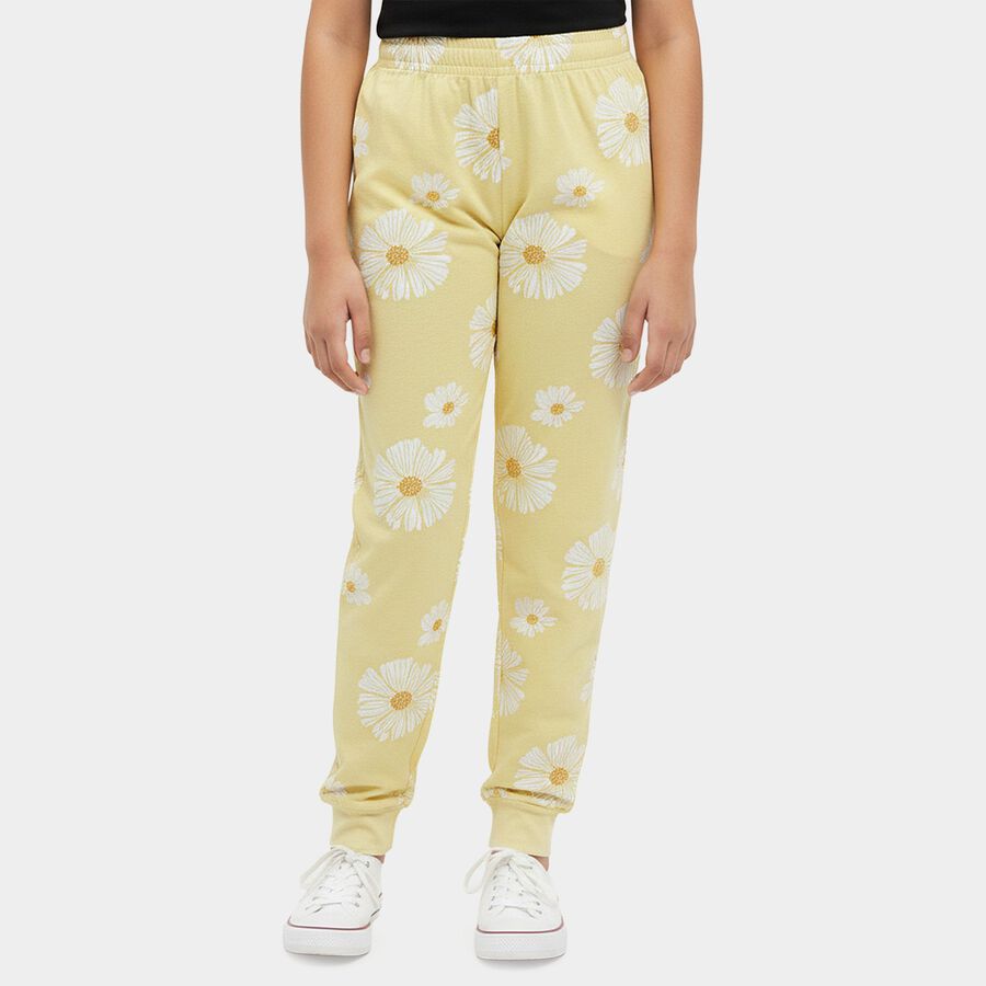 Girls' Pyjama, Yellow, large