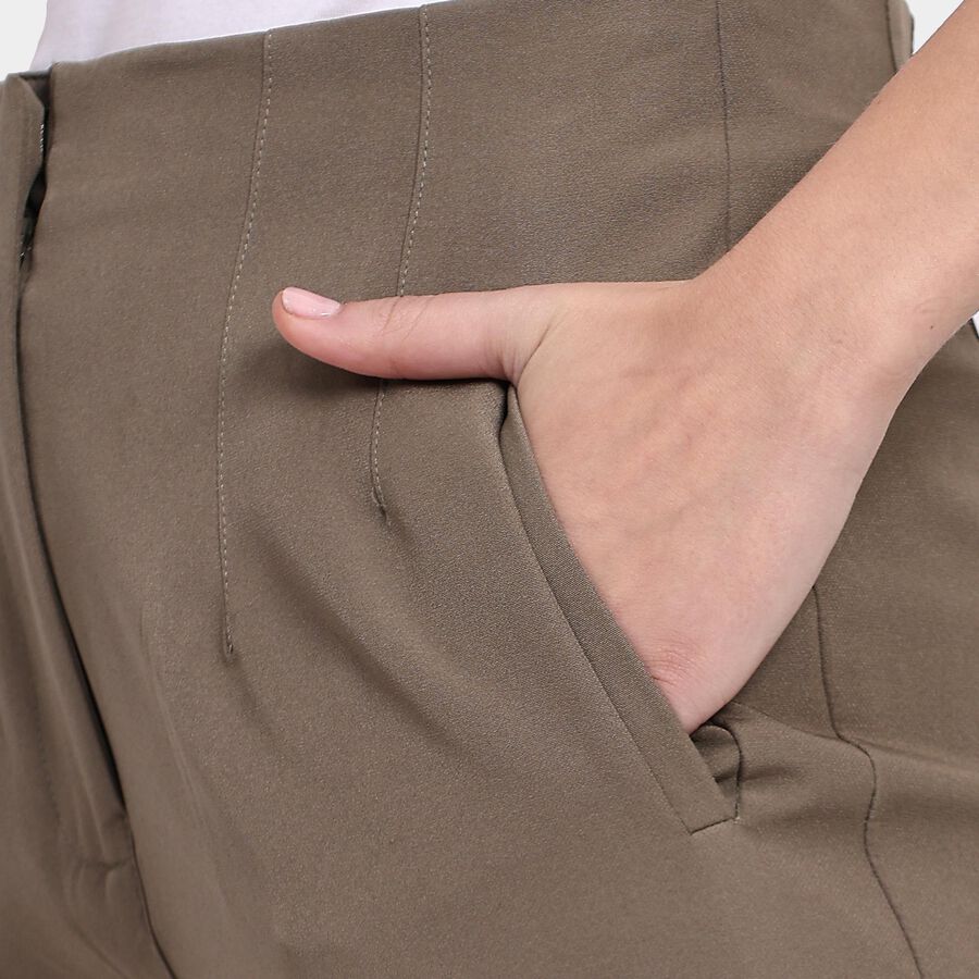 Ladies' Trousers, Olive, large image number null