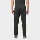 Men's Charcoal Regular Fit Side-Striped Track Pants, Charcoal, small