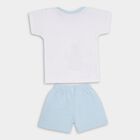 Infant Boys' 100% Cotton Baba Suit, हल्का नीला, small image number null