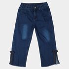 Girls' Jeans, Dark Blue, small