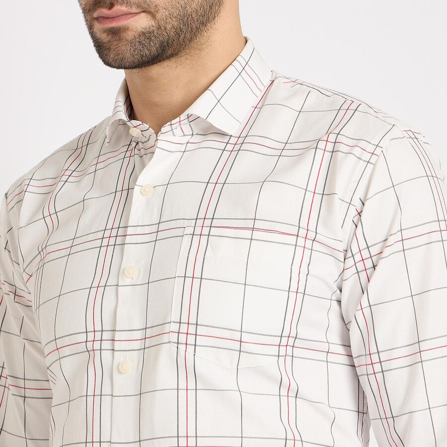 Men's Formal Shirt, White, large image number null