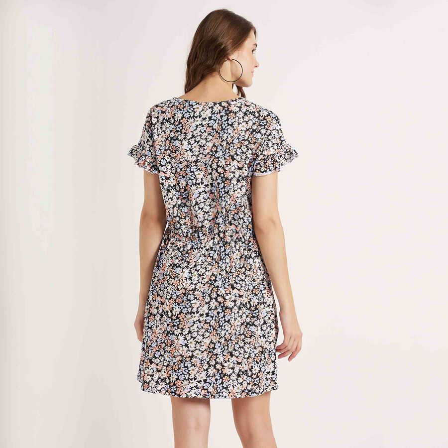 A Line Printed Dress, Light Pink, large image number null