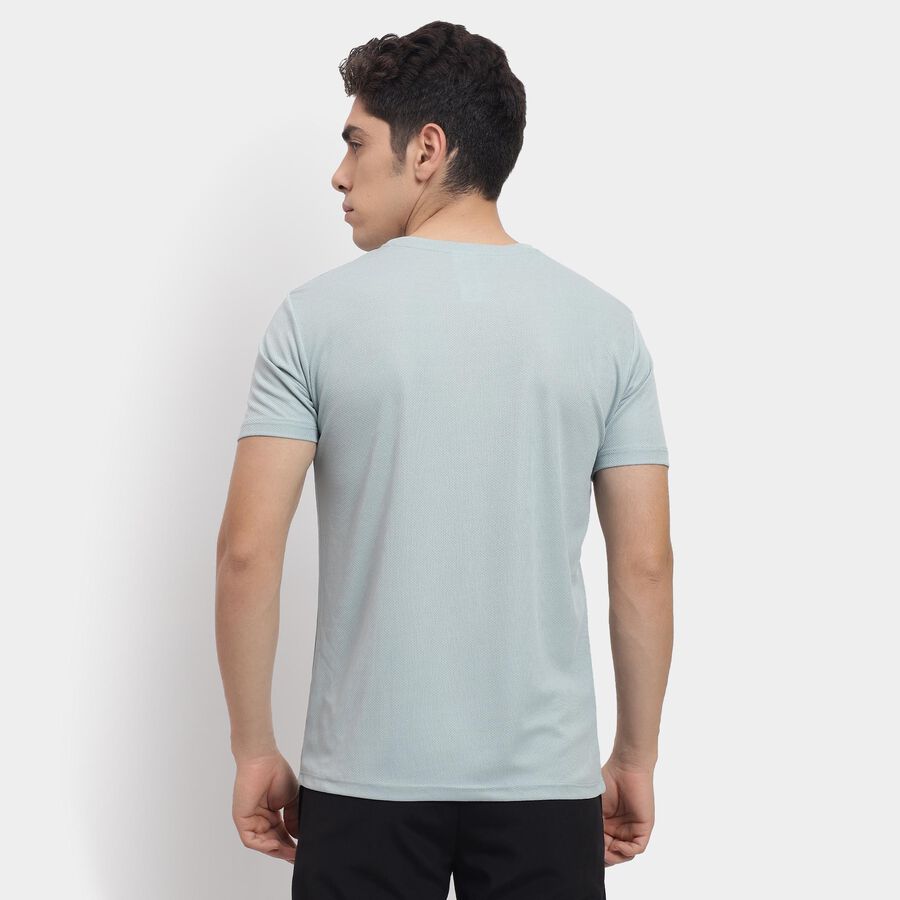 Men's Drifit T-Shirt , Aqua, large