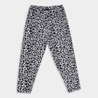 Girl's All Over Printed Navy Blue Pyjama, Navy Blue, small image number null