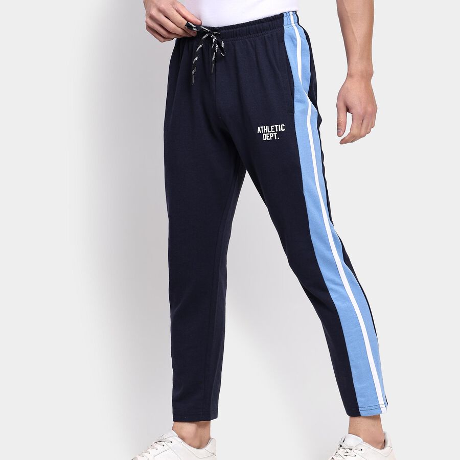 Men's Track Pants, Navy Blue, large