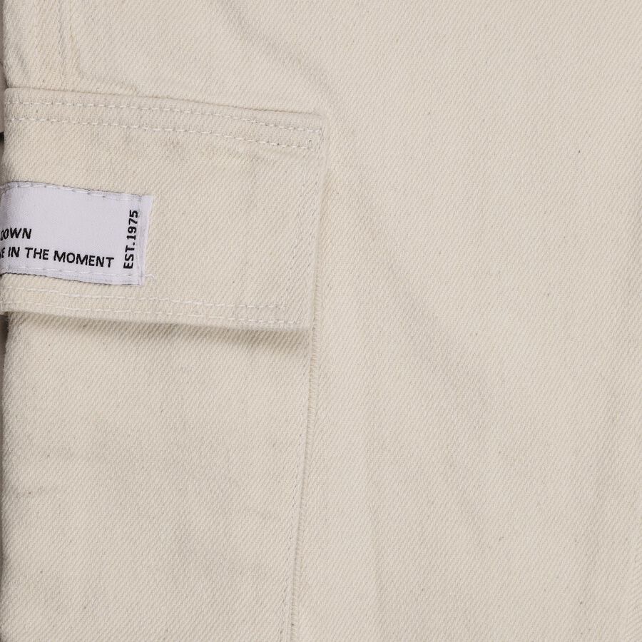 Boys' 100% Cotton Jeans , White, large image number null