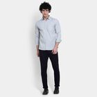 Printed Casual Shirt, Light Grey, small image number null