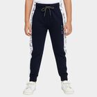 Boys' Navy Blue Camouflage Panel Cotton Blend Pyjama, Navy Blue, small image number null