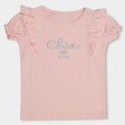 Girls' 100% Cotton T-Shirt , Light Pink, small image number null