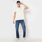 Men's Collared Half Sleeves T-Shirt , White, small image number null