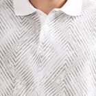 Men's 100% Cotton Collared Half Sleeves T-Shirt , Light Grey, small image number null