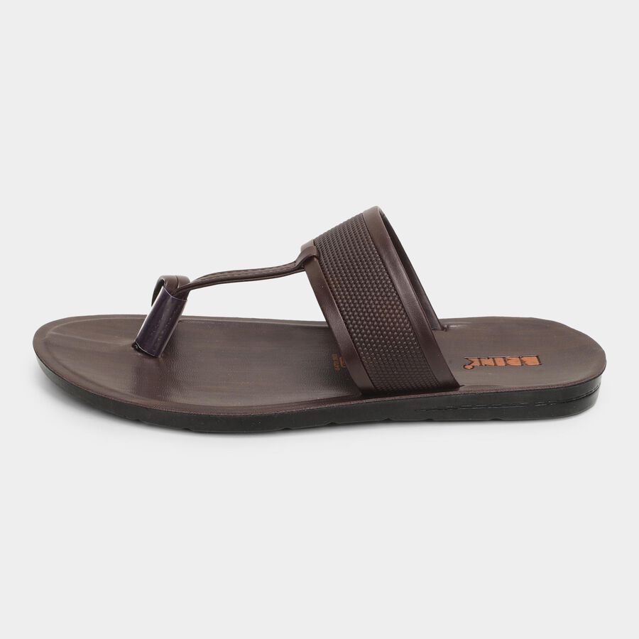 Men's Sandal, Brown, large image number null