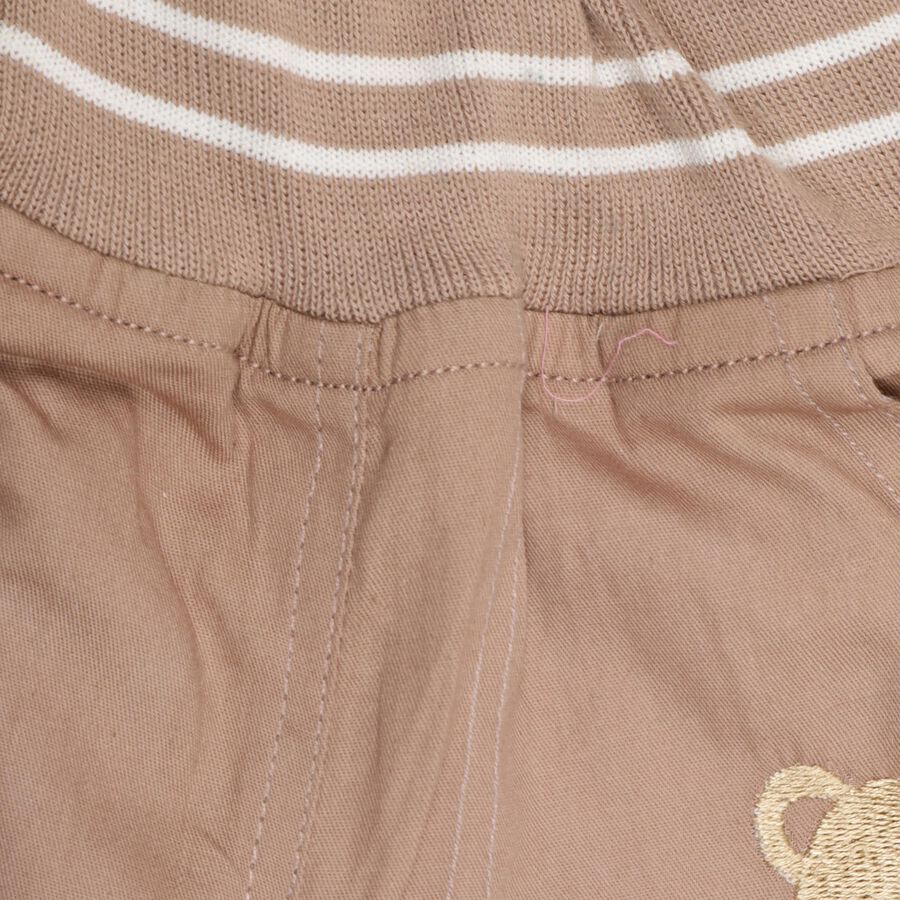 Infants' 100% Cotton Cotton Trousers , Beige, large image number null