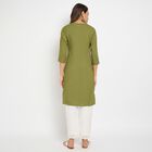 Ladies' Kurta, ओलिव, small image number null