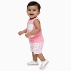 Infants' 100% Cotton Short Set, Pink, small image number null