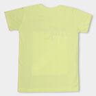 Boys' 100% Cotton Half Sleeves T-Shirt, पीला, small image number null