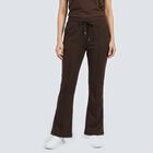Women's Brown Regular Fit Basic Track Pants, Brown, small