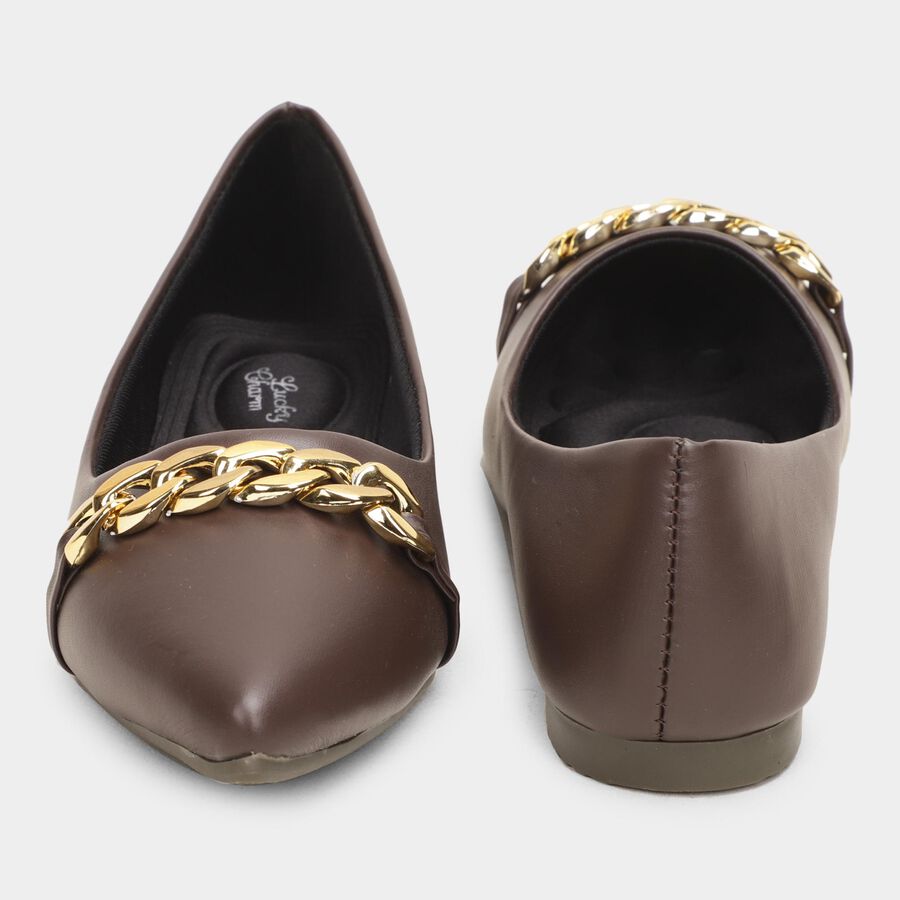 Ladies' Casual Shoes, Brown, large image number null