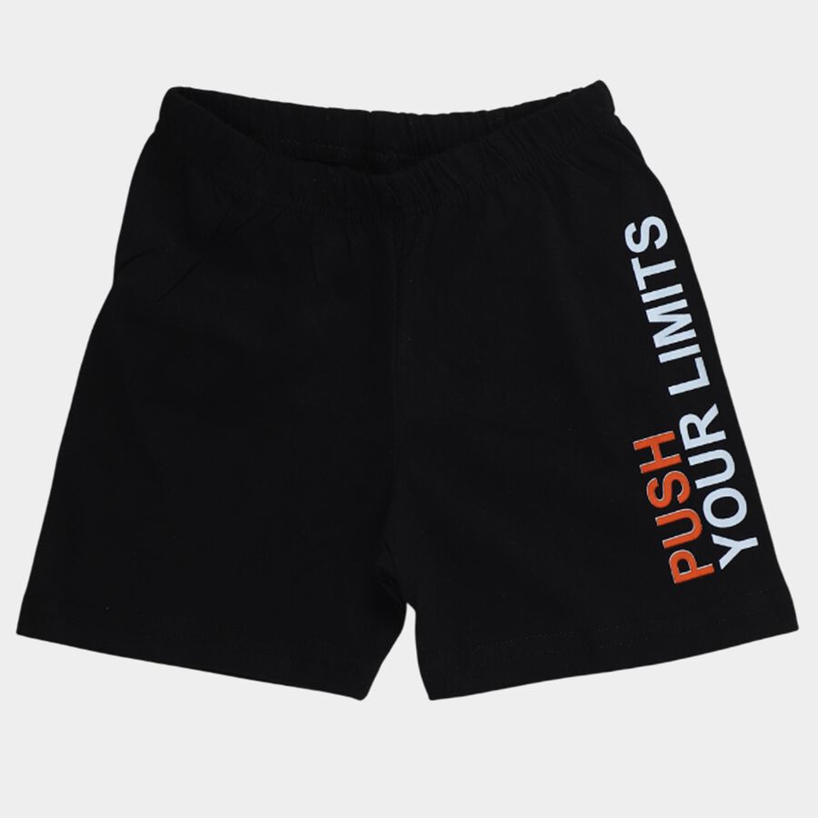 Boys' Bermuda, Black, large