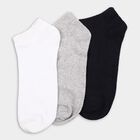 Men's Socks (Pack of 3), नेवी ब्लू, small
