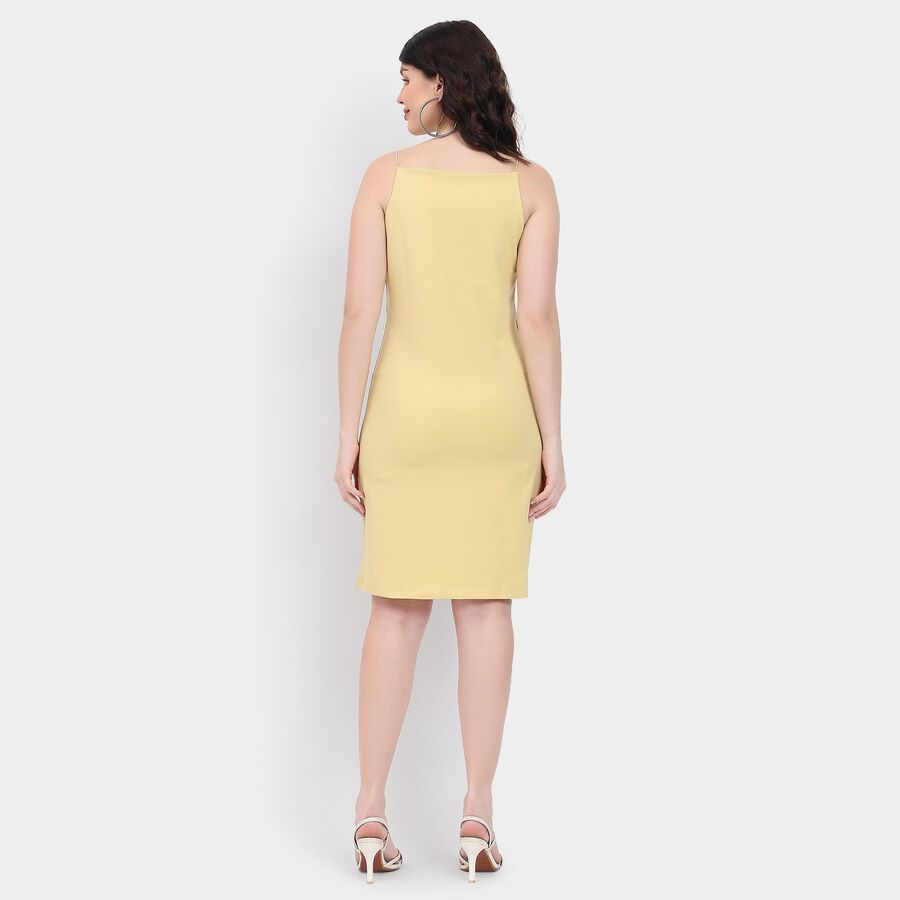 Ladies' Dress , खाकी, large image number null