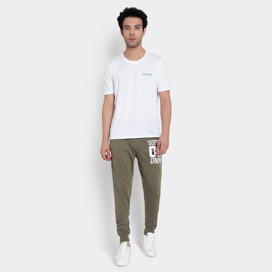 Cut & Sew Track Pants, Olive, large image number null