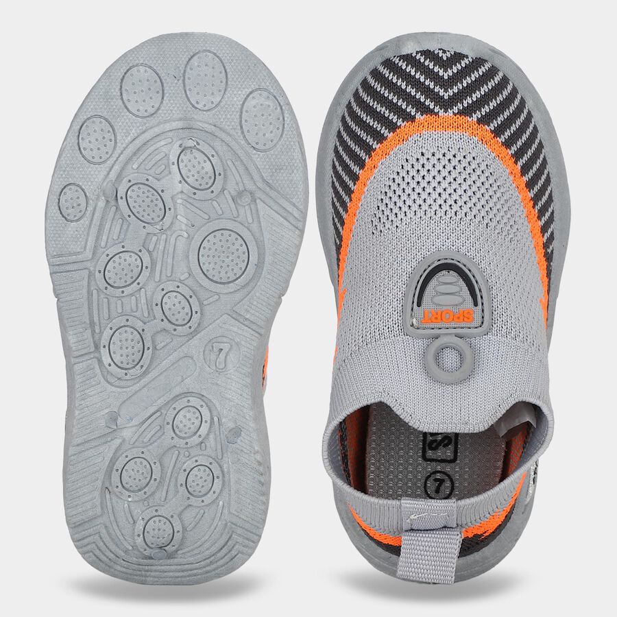 Boys' Shoes, ग्रे, large
