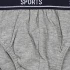 Boys' Briefs, मिश्रित मध्यम ग्रे, small image number null