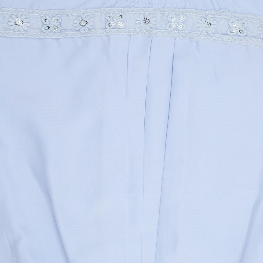 Girls' T-Shirt , Light Blue, large