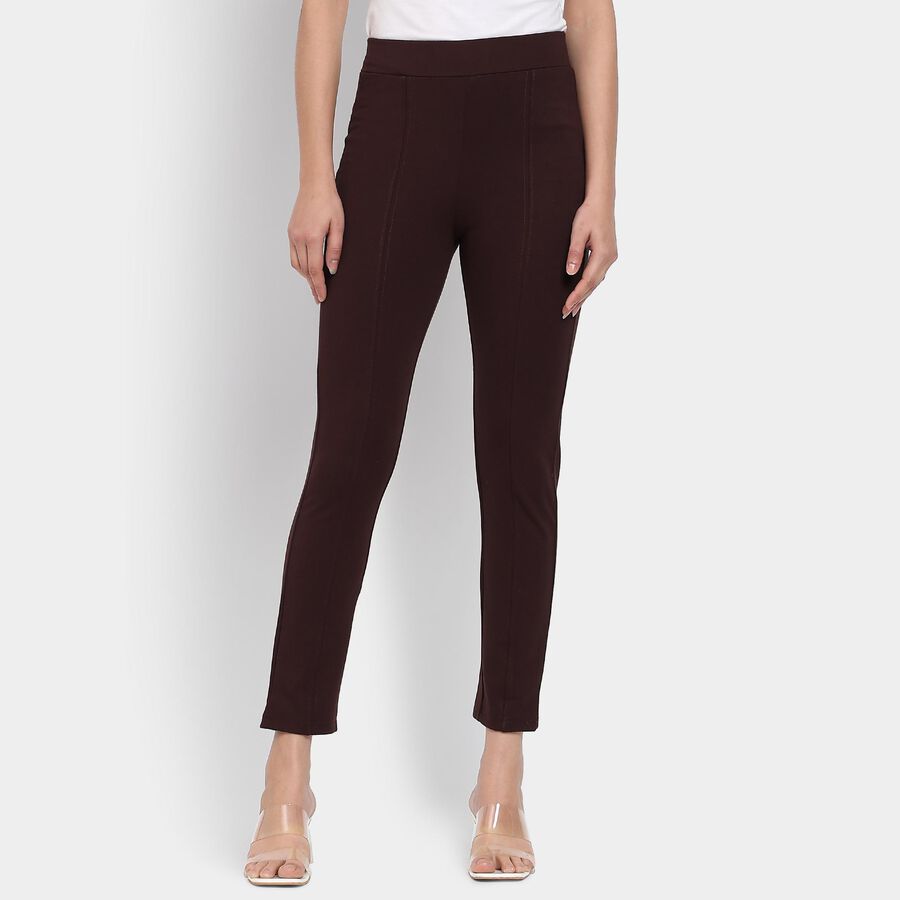 Ladies' Trousers, Brown, large