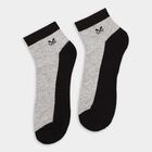 Men's Socks (Pack of 2), मिश्रित हल्का ग्रे, small